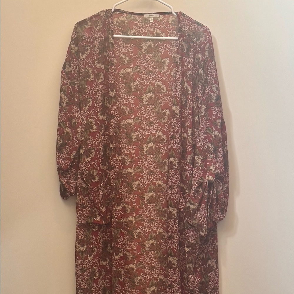 JODIFL Red and Green Robe Elegant Other